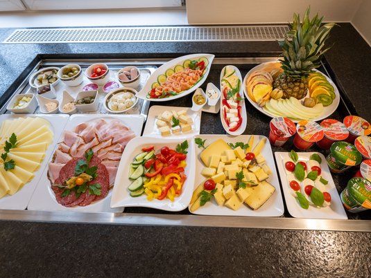 Breakfast at the Hotel Admiral in Baden bei Wien