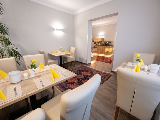 Breakfast at the Hotel Admiral in Baden bei Wien