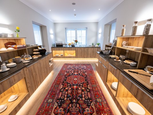 Breakfast at the Hotel Admiral in Baden bei Wien