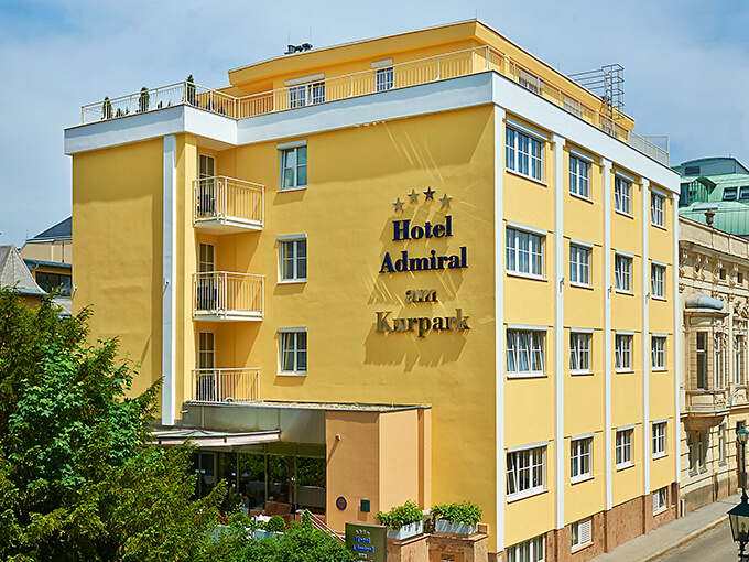 Hotel Admiral am Kurpark in Baden, Austria